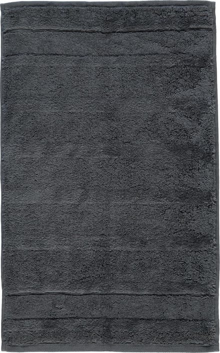 Cawo Noblesse2 Uni Gastendoekje - Antraciet 30x50