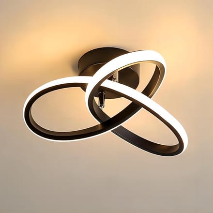 Goeco plafondlamp - 25cm - medium - 22W - LED - 3000K - 2500LM