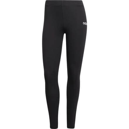 Adidas Sportswear Essentials Linear Katoenen Legging - Dames - Zwart
