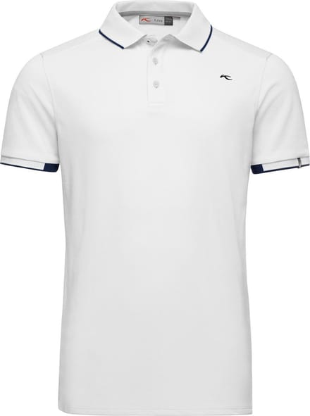Kjus Men Stan Polo S/S (front logo) - - Outdoor Kleding - Fleeces en Truien - Polo's