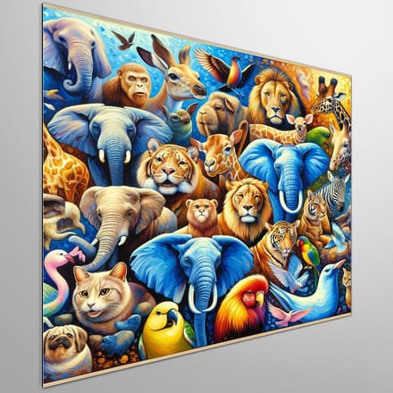 Kunstprint | Wanddecoratie | Dibond | 20 × 20 cm