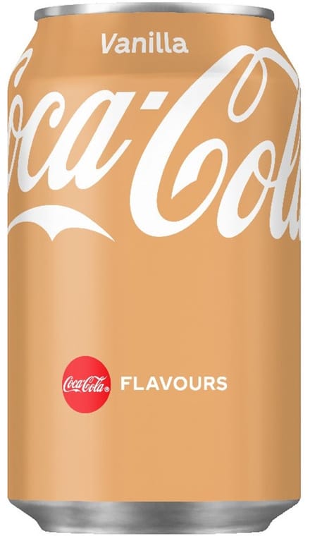 Coca Cola Vanilla Blikjes Tray - 24 x 33cl