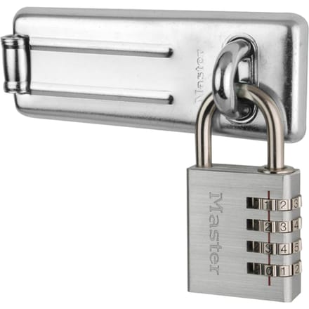 MasterLock Overvalslot met aluminium cijferslot - 7640704EURD