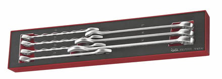 Steekringsleutels set Foamx4 tray 20- 32mm 7 delig Teng Tools TEX2032