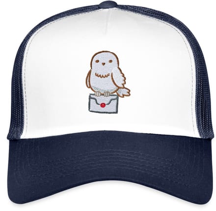 Harry Potter Hedwig Met Letter Borduurmotief Trucker Cap