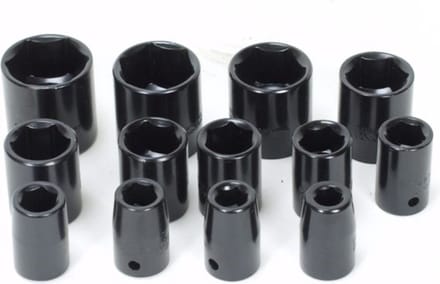 Topgear Krachtige doppenset - 13 maten - 1/2 inch aansluiting - Voor professionals