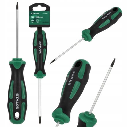Stalco Torx Schroevendraaier T25 x 100 mm CrV - Magnetische Punt