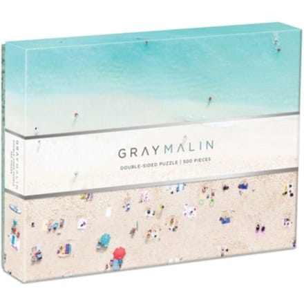 Gray Malin The Hawaii Beach Double Sided 500 Piece Puzzle - Galison