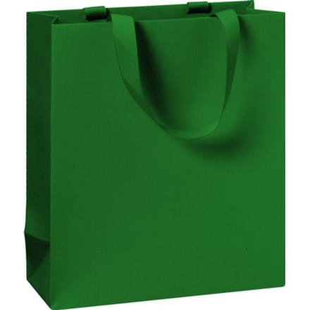 Stewo geschenktasje one colour donker groen, formaat 18 x 8 x 21 cm