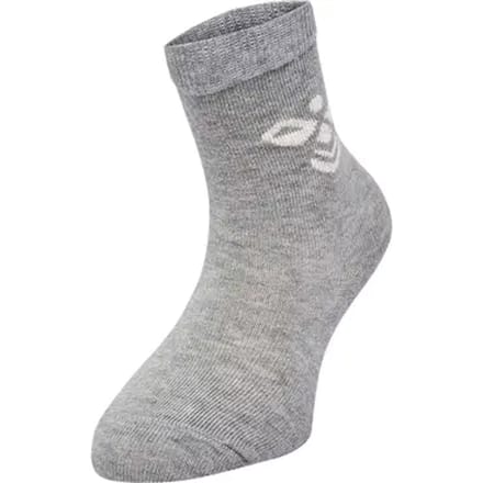 Hummel kindersokken Sutton, 3-pack, grijs gemêleerd