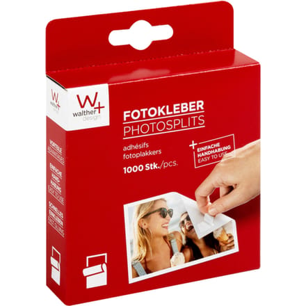 Walther Design FT015TA - Fototape - Zelfklevend - 1.000 stuks