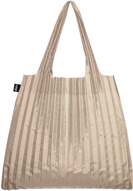 LOQI Bag Large - Pleated Mocha gerecycled