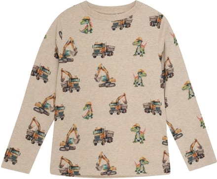 Minymo kinder-T-shirt met lange mouwen LS AOP 6682