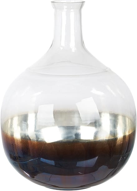 RAZALA - Bloemenvaas - Multicolor - 40 cm - Glas
