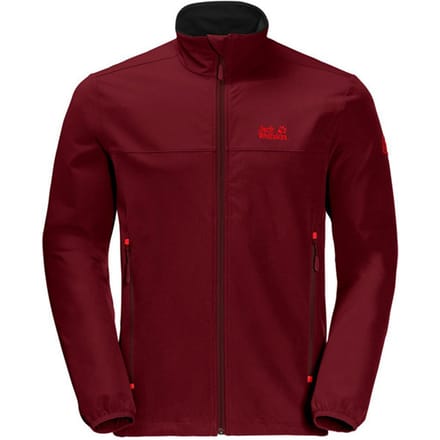 Jack Wolfskin Crestview heren rood jack