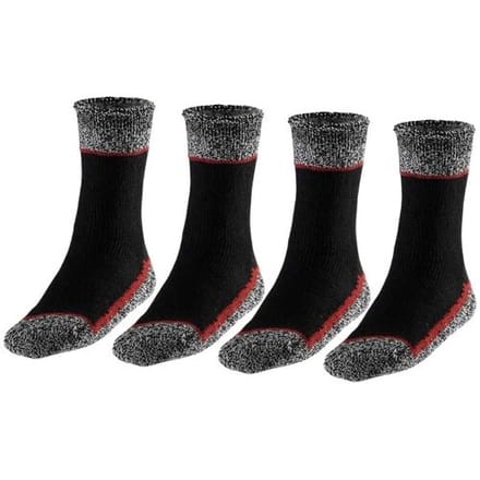 Heatkeeper Heren Thermo WerkSokken 4-pack Zwart