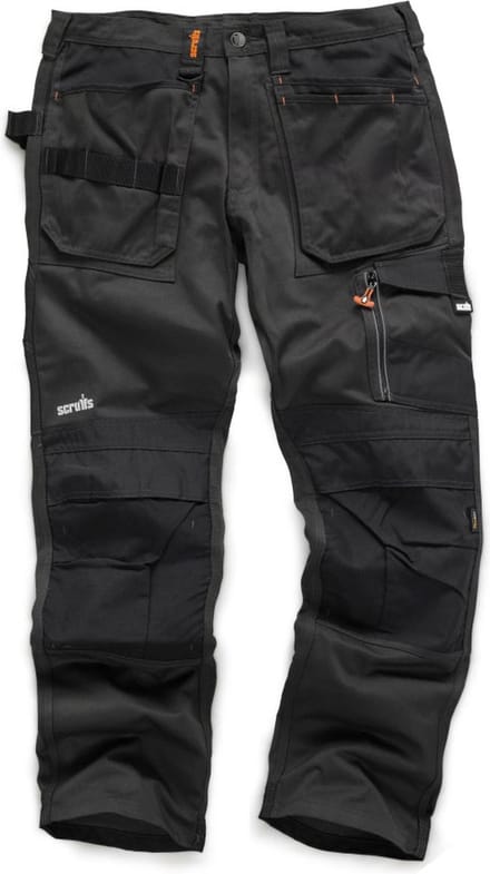 Scruffs 3D Trade Trousers-Donkergrijs-40/34