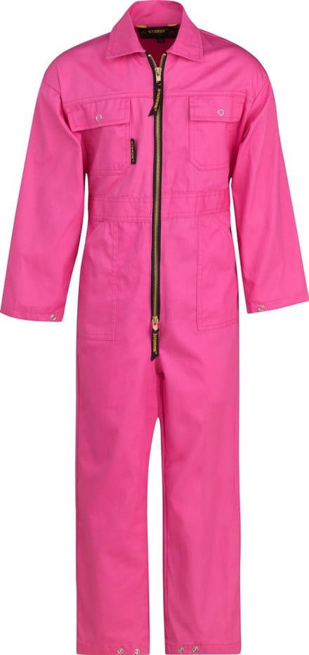 STØRVIK Kinderoverall - Jongens & Meisjes - Rits - Maat 152 - Roze