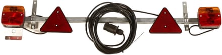 BTP - Lichtbalk - 1400 ->2100mm - Kabel 7,5 m - Aanhangwagen - Lichten