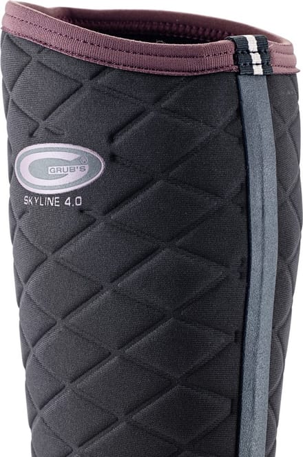 Grubs damesrubberlaarzen Skyline Wellies Zwart