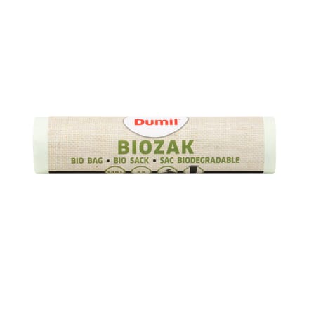 Biozakken 140 liter groen 70x125 cm composteerbaar - Rol 3 stuks