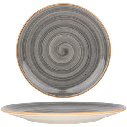 Bonna Dinerbord - Aura Space - Porselein - 25 cm - set van 6