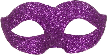 Masker eyes glitter paars