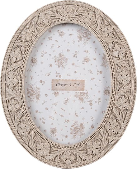Clayre & Eef Fotolijst 13x18 cm Beige Kunststof