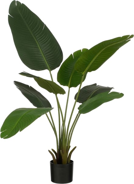 Mica Decorations Kunstplant Bananenboom - H120 x Ø30 - Groen