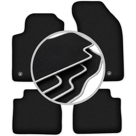 CARLUX-SILVER automatten voor: Lancia Delta III hatchback (2008-2014)