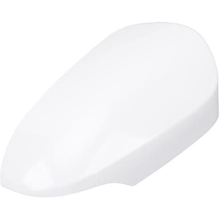 Achteruitkijkspiegelkap Schokbestendig Buitenkant Zijvleugelspiegelkap Wit voor Voertuig met Knipperlicht Rechts white