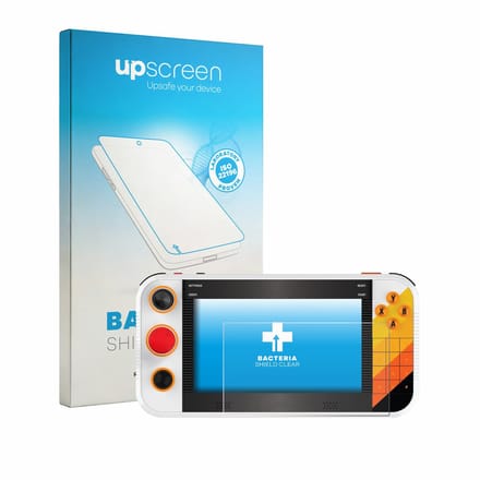 upscreen - Screenprotector voor My Arcade Atari Gamestation Go Portable - Folie Beschermfolie transparant antibacterieel