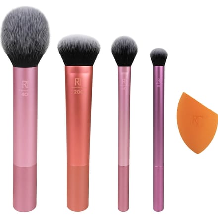 Real Techniques Face Brushes Every Day Essentials Brush Set Teint Dames