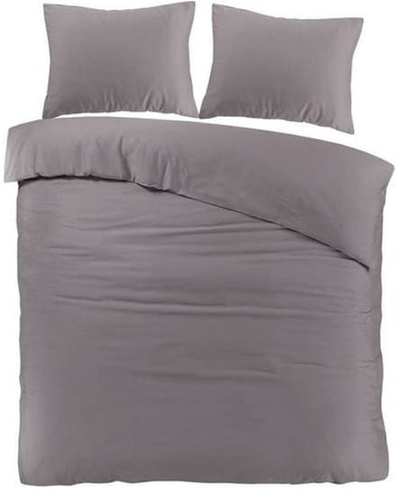 Papillon Juliette Dekbedovertrek - Lits-jumeaux - 240x200/220 cm - Grey