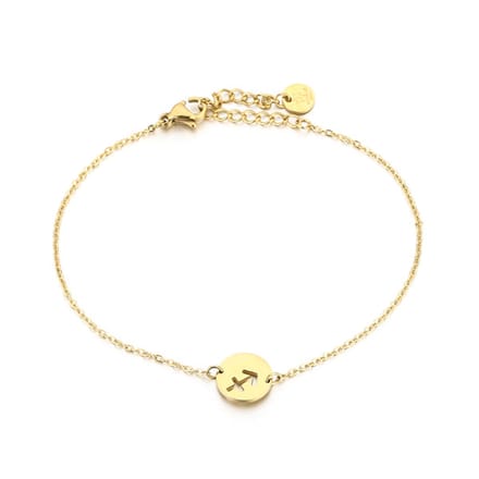 Bijoutheek Armband Sagittarius - Boogschutter Goud