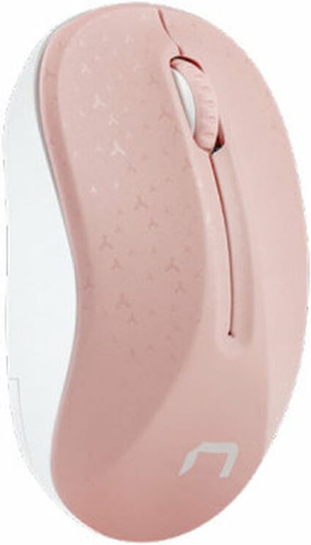 Natec Toucan - Muis - 2.4 GHz - Wit Roze - Muis - Optisch - 3 knoppen - Wit
