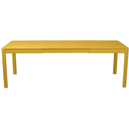 Fermob Ribambelle tafel - C6 Honing structuur - 2 Inlegplaten