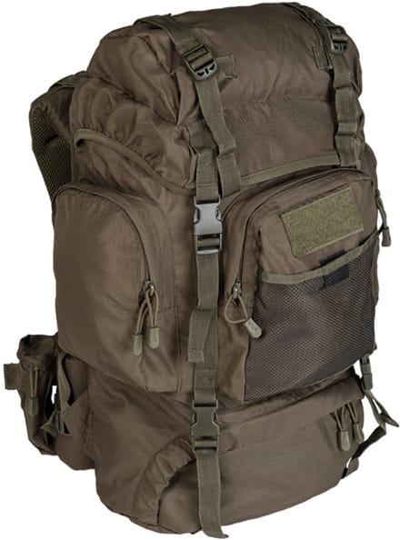 Backpack Commando Black -55L OD pack groen - Leger rugzak