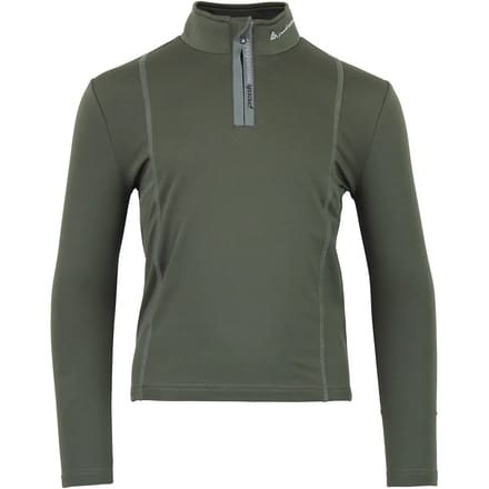 T-shirt 1e huid met rits voor kinderen Peak Mountain Ecanevi