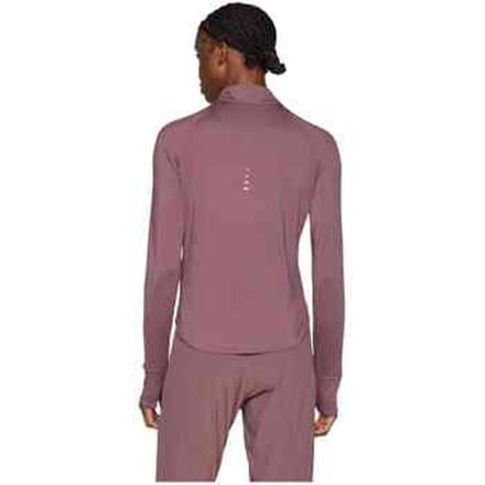 Nike Dri-FIT Swift Longsleeve Half-Zip Dames – Ademend Hardloopshirt met Lange Mouwen – Lichtgewicht Running Top voor Training & Hardlopen