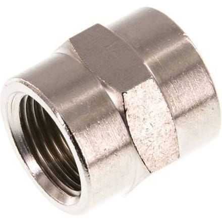 G 3/8'' Vernikkeld Messing Sok 16 Bar [2 Stuks]