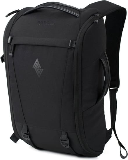 NITRO Laptop rugzak Rugzak met laptopvak Digital Native Collection Remote Backpack With Insert 20L Black Zwart