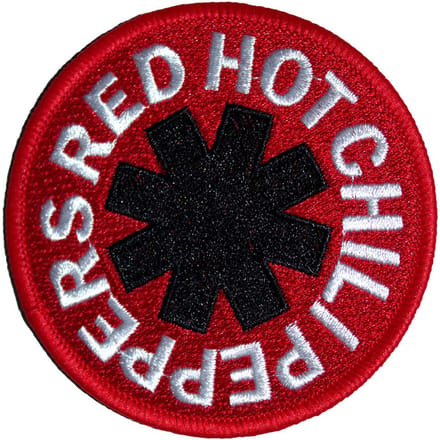 Red Hot Chili Peppers - Asterisk Patch - Rood