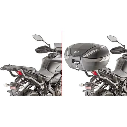 Motorfiets topkoffer steun Givi Monokey ou Monolock Yamaha MT-07 (18 à 20)