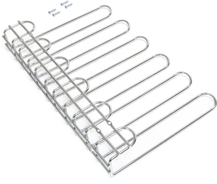 Emuca Supra 5-Line Meubelbekerhouder, lengte 320mm, Staal, Verchroomd