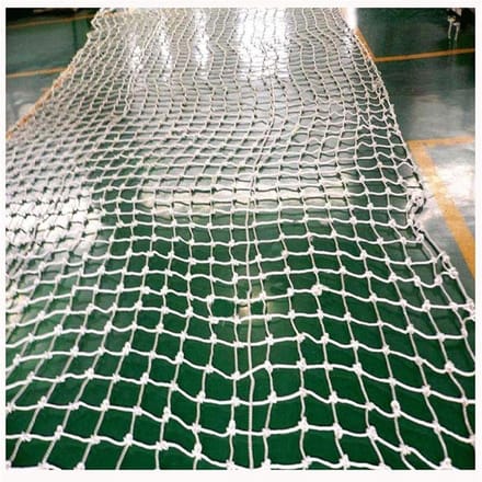 Veiligheidsnet - Trapleuning net - Kinderen beschermen - Handgemaakt geweven - 1x10 meter - Henneptouw