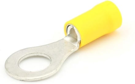 Ringkabelschoen  2.5-6.0mm² - Geel - Ø 8.4mm - Per 50