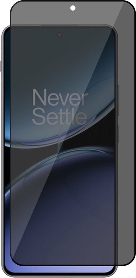 Privacy Screenprotector geschikt voor OnePlus Nord 4 - Volledig Dekkend Glas Screen Protector