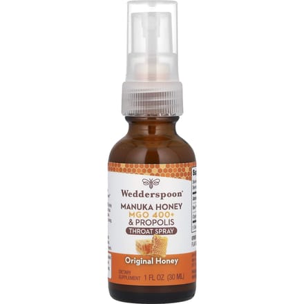 Spray Gorge Miel de Manuka Propolis, Miel Original, Mgo 400+, 30 ml(1 fl oz)