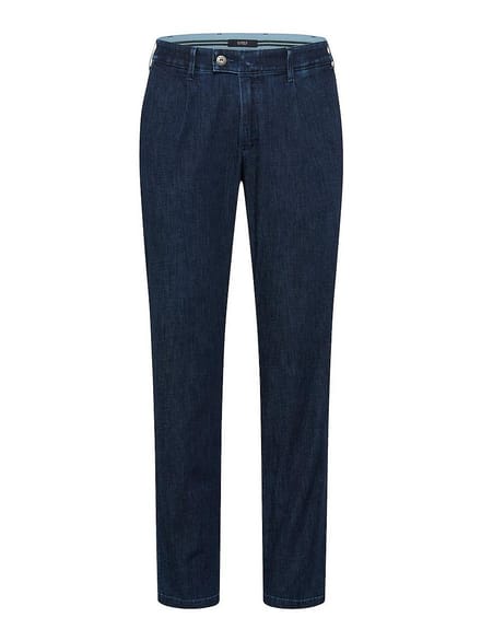 Eurex Heren Chino  Style LUIS BLUE, denim blauw regular, maat 48